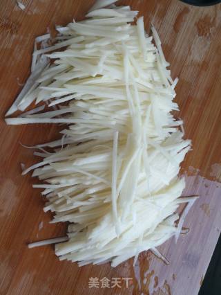 Hot and Sour Potato Shreds recipe