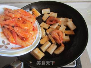 High Rise Every Year-fried Rice Cakes with Shrimps recipe