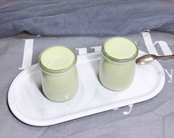 Japanese Matcha Tofu Pudding recipe