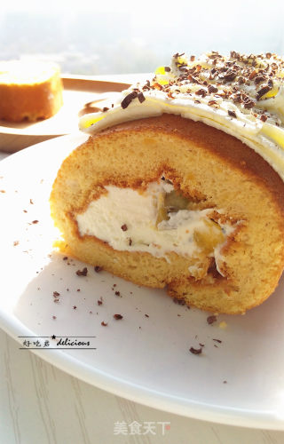 #trust of Beauty#kiwi Cream Cake Roll recipe