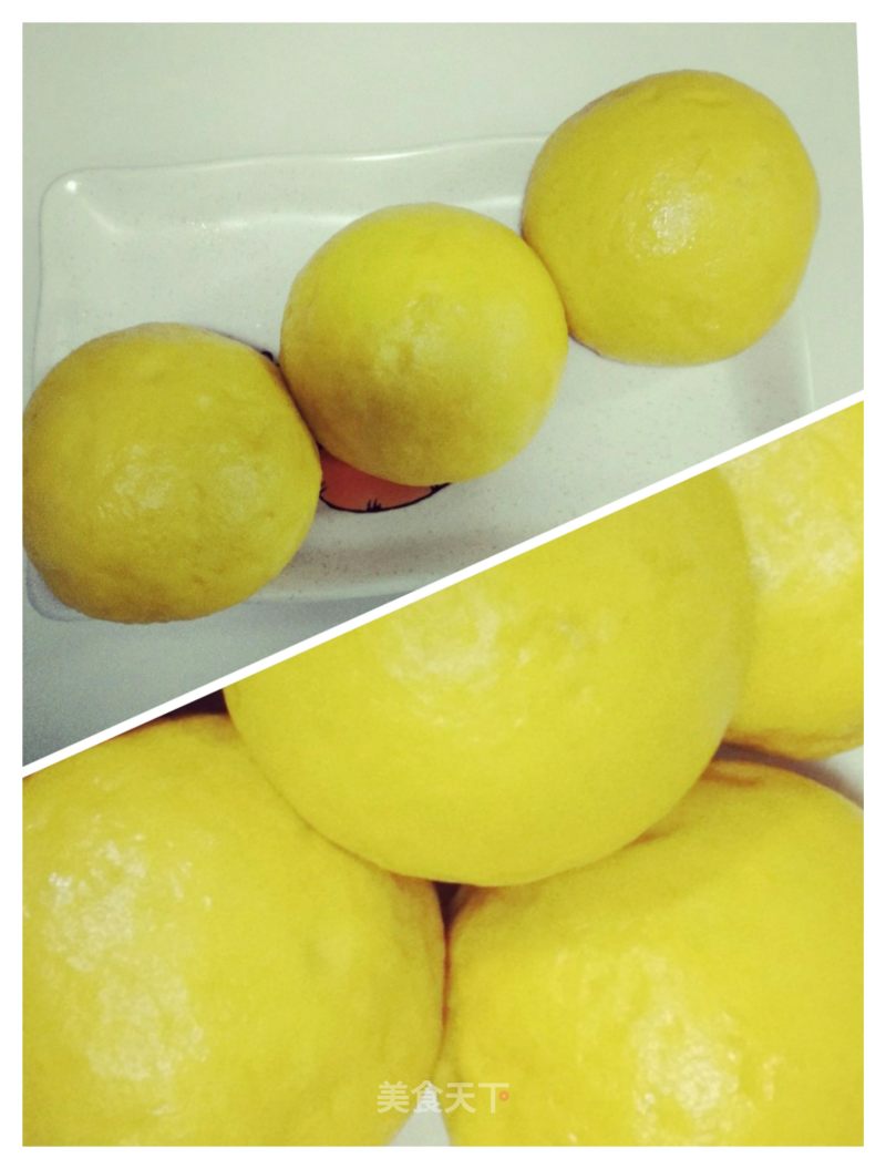 Steamed Pumpkin Buns recipe