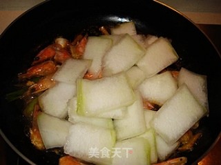 Shrimp Head Winter Melon Soup recipe