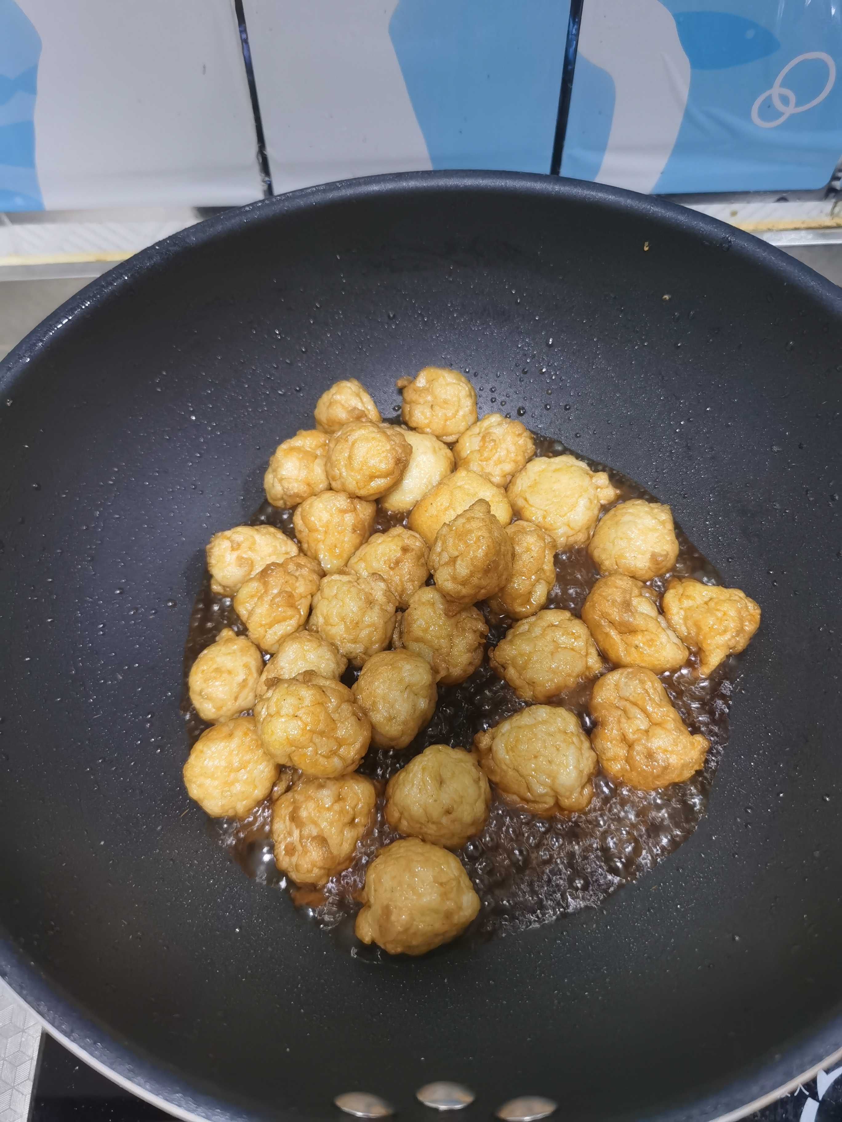 Exclusive Private Kitchen Sweet and Sour Long Li Fish Balls recipe