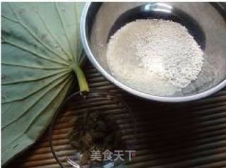 Sweet Lotus Leaf Porridge recipe