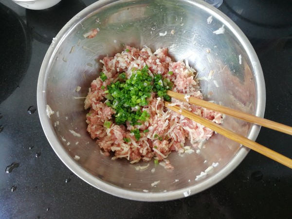 Lotus Root Meat Dumplings recipe