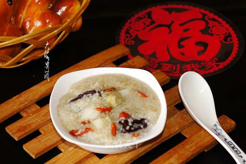 Yam Black Millet Congee recipe