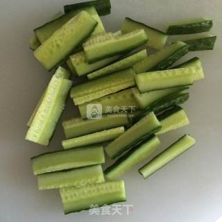 Cucumber Strips recipe