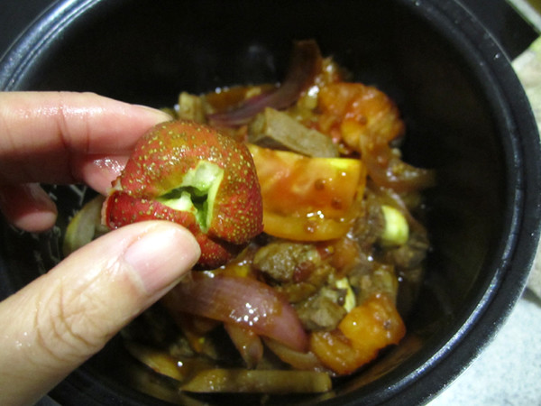 Tomato Beef Stew with Radish recipe