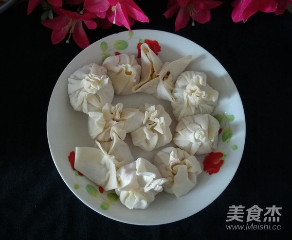 Leftover Rice Dumpling Skin Lazy Siu Mai recipe