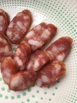 Steamed White Radish with Chinese Sausage recipe