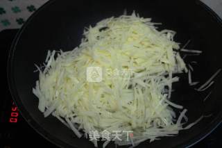 Homemade Hot and Sour Potato Shreds recipe