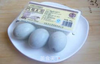 Preserved Egg Tofu recipe