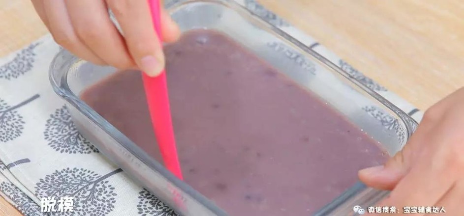 Red Bean Cold Cake Baby Food Supplement Recipe recipe