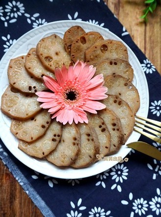 Brown Sugar Glutinous Rice Lotus Root: Sweeten Life recipe