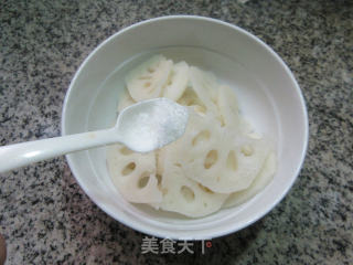 Hot and Sour Lotus Root recipe
