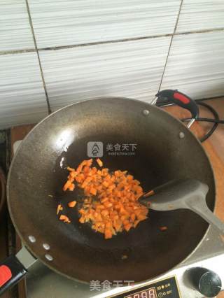 Stir-fried Three Diced Walnuts recipe