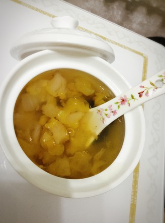 Golden Ear Peach Gum Soap Soup recipe