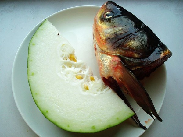 Fish Head Stewed Winter Melon recipe