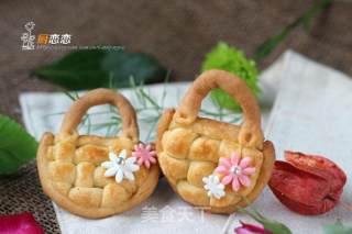 #the 4th Baking Contest and is Love to Eat Festival# Flower Basket Cookies recipe