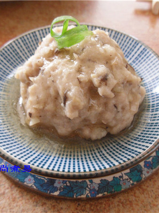 Homemade Handmade Mushroom Pork Balls recipe