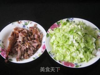 Cabbage Duck Congee recipe