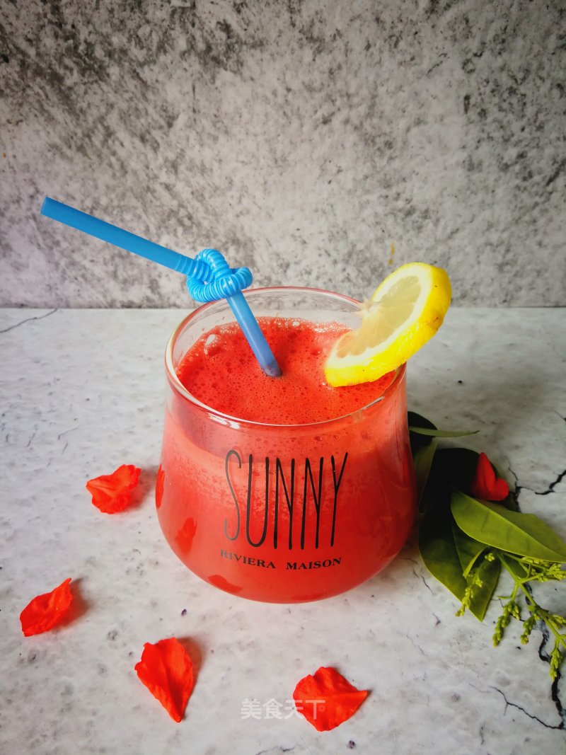 Summer Drink: Freshly Squeezed Watermelon Juice recipe