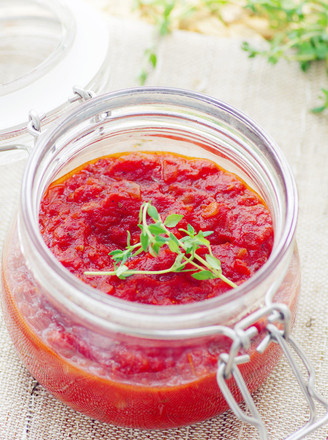 A Jar Full of Tomato Sauce