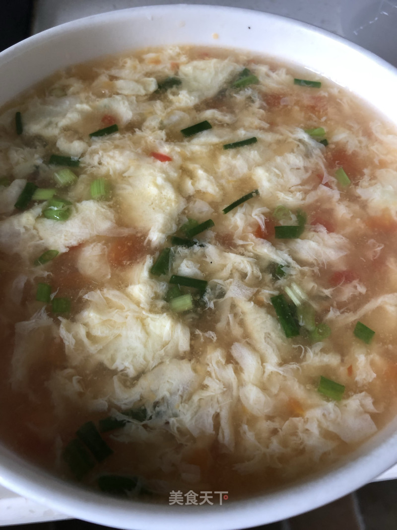Tomato and Egg Soup recipe