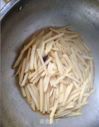 Hot and Sour Potato Shreds recipe