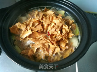 Dried Bamboo Shoots and Duck Stew recipe