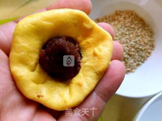 【pumpkin Pie with Bean Paste】 recipe