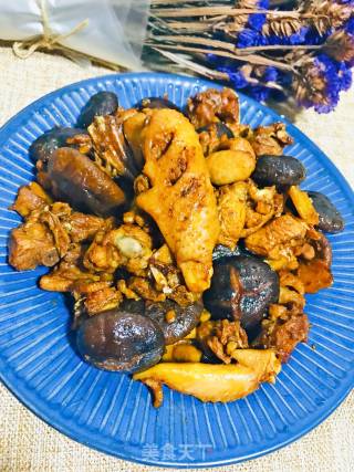 Braised Chicken with Mushrooms recipe