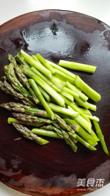 Stir-fried Shrimp with Asparagus recipe
