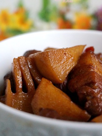 Braised Pork Belly with Spring Bamboo Shoots recipe