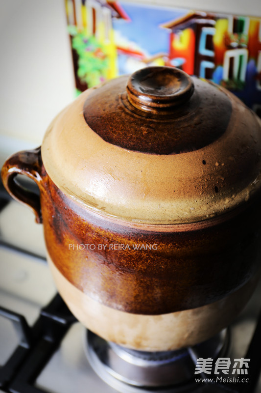 Cured Duck Braised Lotus Root recipe