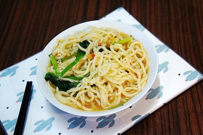 Hot Soup Hand-rolled Noodles recipe