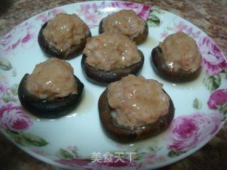 Fresh, Fragrant and Smooth-shrimp Stuffed with Shiitake Mushrooms recipe