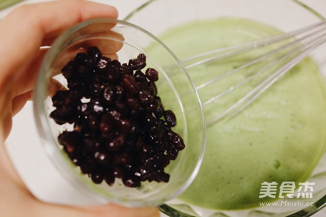 Matcha Red Bean Soy Milk Ice recipe