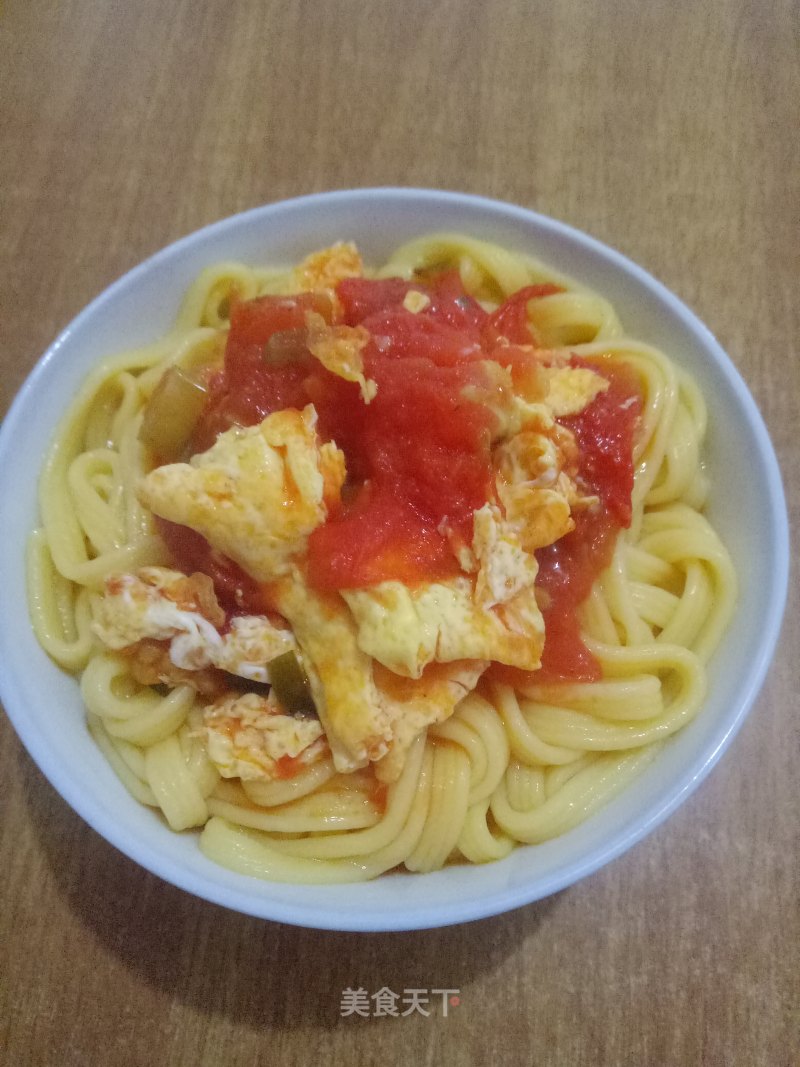 Tomato and Egg Noodles recipe