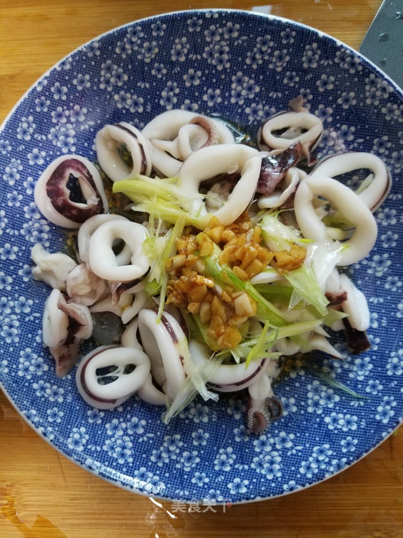 Fresh Squid in Oil recipe