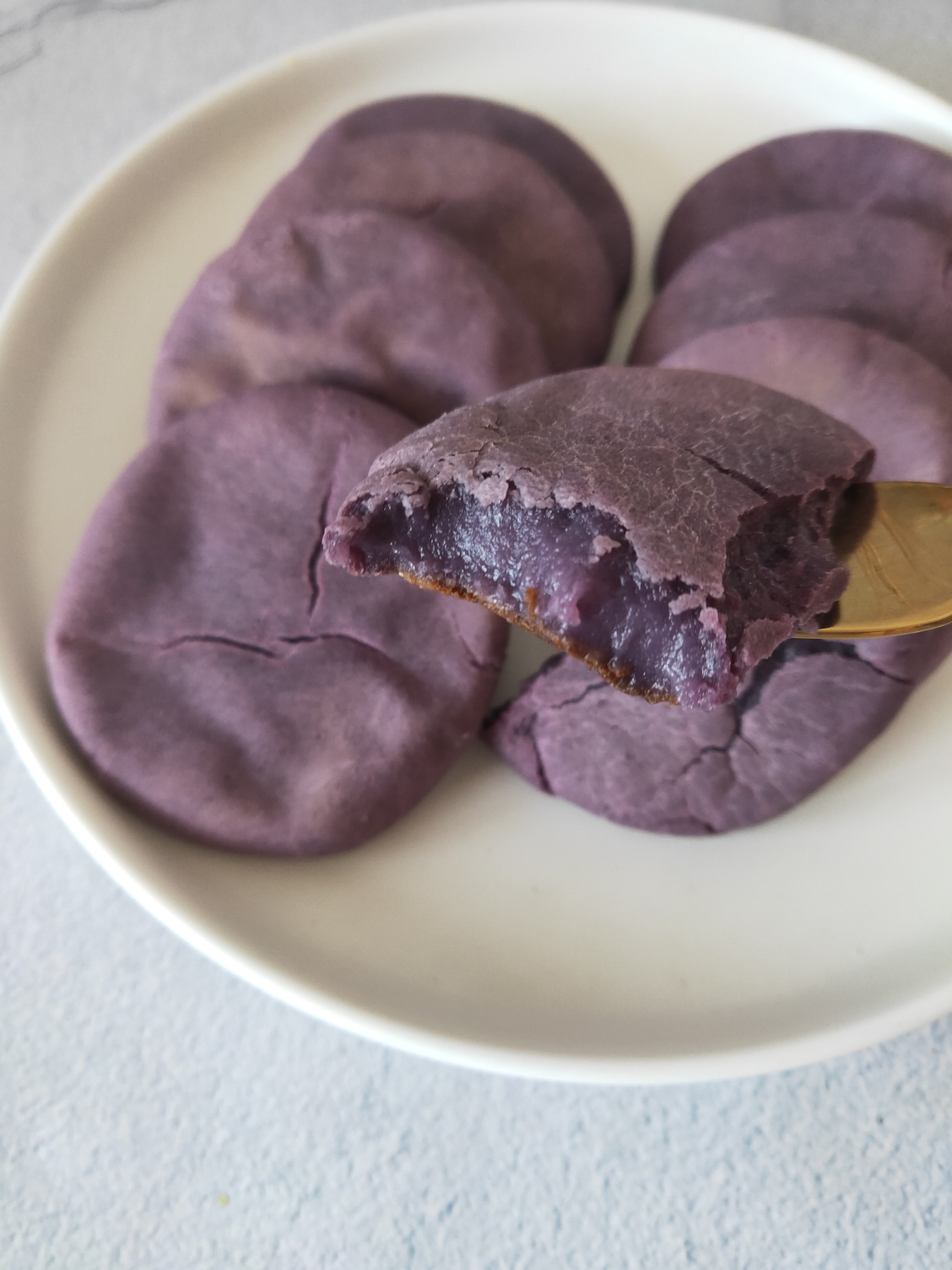 Purple Potato Cake recipe