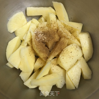 Roasted Cumin Potato Wedges recipe