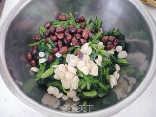 Nuts Spinach recipe