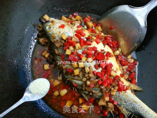 Rich and Peaceful Dry Roasted Yellow Croaker recipe