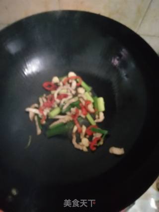 Stir-fried Pork with Winter Melon recipe