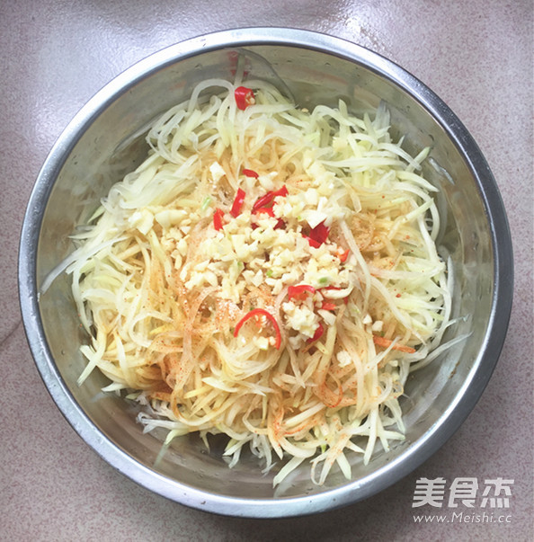 Shredded Green Papaya recipe