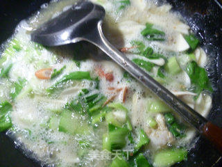 Chinese Cabbage and White Flower Crab Soup recipe