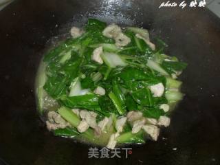 Stir-fried Pork with Cucumbers recipe