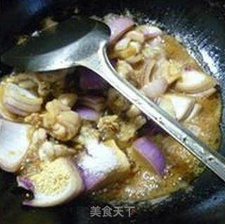 Fried Bullfrog with Onion recipe