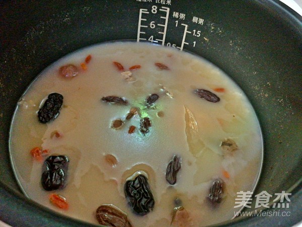 Chestnut Oatmeal Rice Porridge recipe